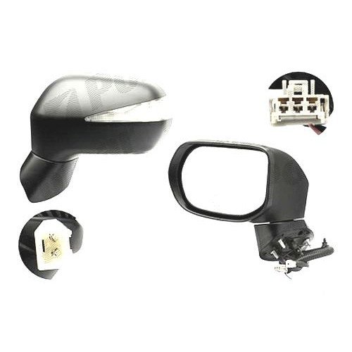 Зеркало внешнее AS07314344 на HONDA CIVIC 8 2006-2011