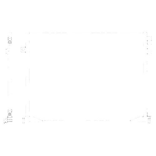 Радіатор кондиціонера AS07341516 на OPEL VIVARO 2007-2014