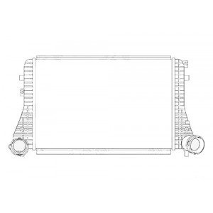 Інтеркулер AS00014437 на SKODA OCTAVIA (1U2/1U5) 2000-2010