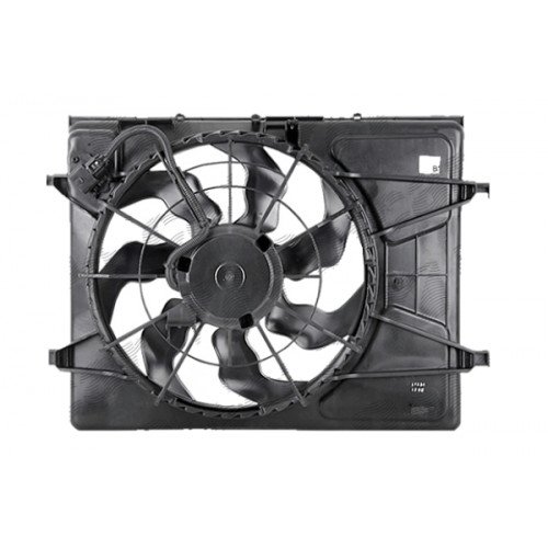 Вентилятор із корпусом/кронштейном AS07302019 на KIA CEED 2009-2012