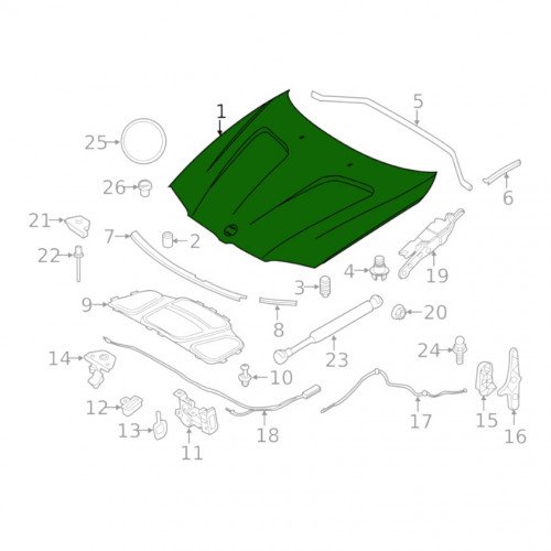 Капот AS07322182