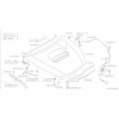 Капот AS08158276