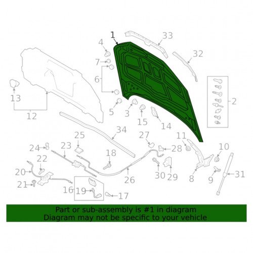 капот AS08158789