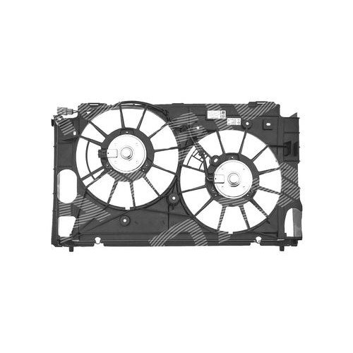 Диффузор радиатора и кондиционера AS00033942 на TOYOTA PRIUS 2015-2019