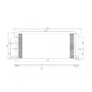Радиатор кондиционера AS00030126 на FORD S-MAX 2006-2014