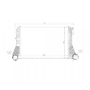 Інтеркулер AS00024580 на SKODA OCTAVIA (1U2/1U5) 2000-2010