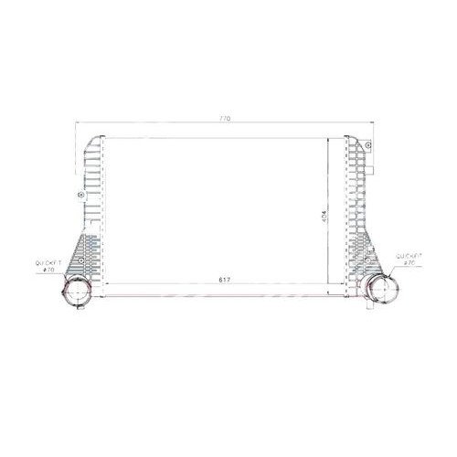 Інтеркулер AS00024580 на SKODA OCTAVIA (1U2/1U5) 2000-2010