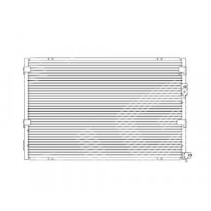 Радиатор кондиционера AS07314739 на FORD MUSTANG 2014-2017