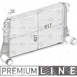 Інтеркулер AS00024607 на SKODA OCTAVIA (1U2/1U5) 2000-2010