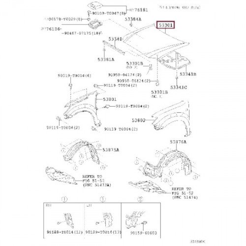Капот AS08158392