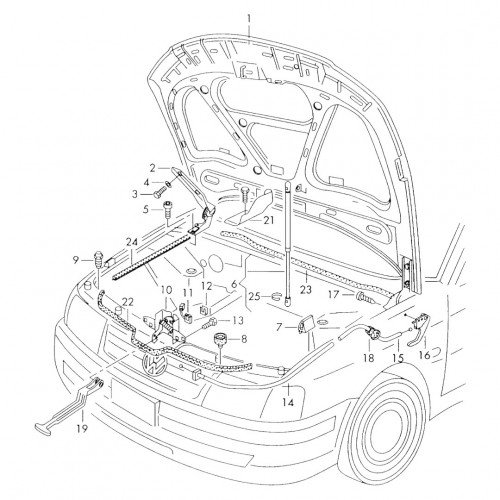 Капот AS08158529