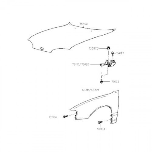 Капот AS08158620