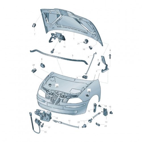 Капот AS08158649