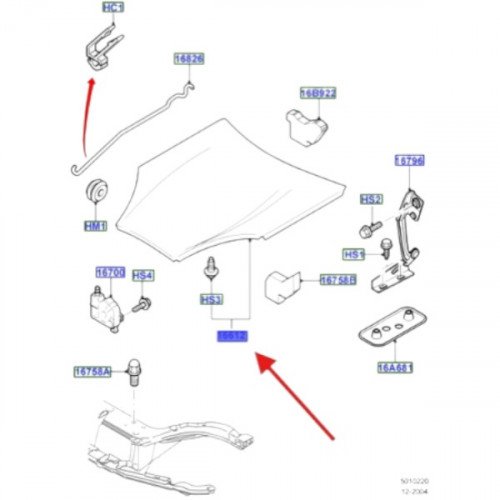 Капот AS08158695