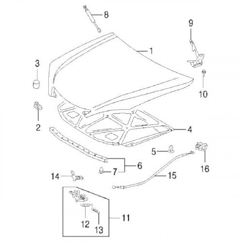Капот AS08158732