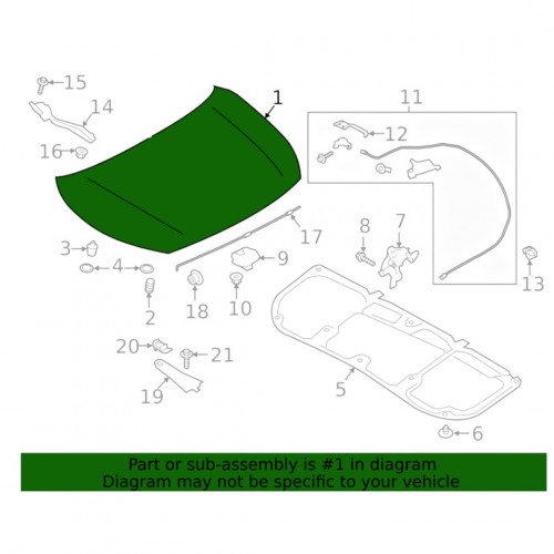 Капот AS08158432