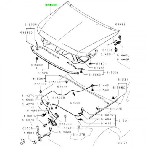 Капот AS08158635