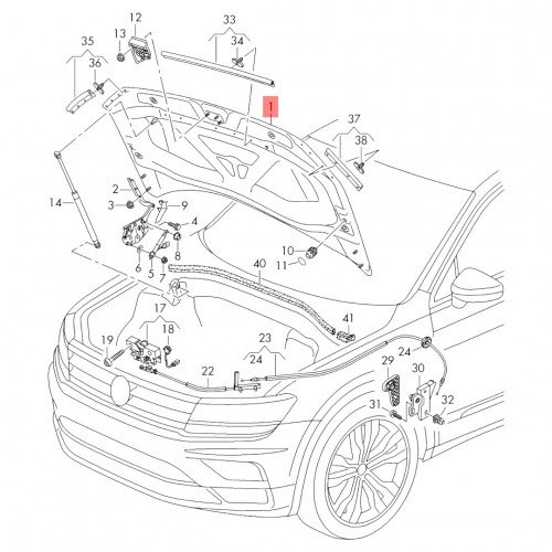 Капот AS08158640