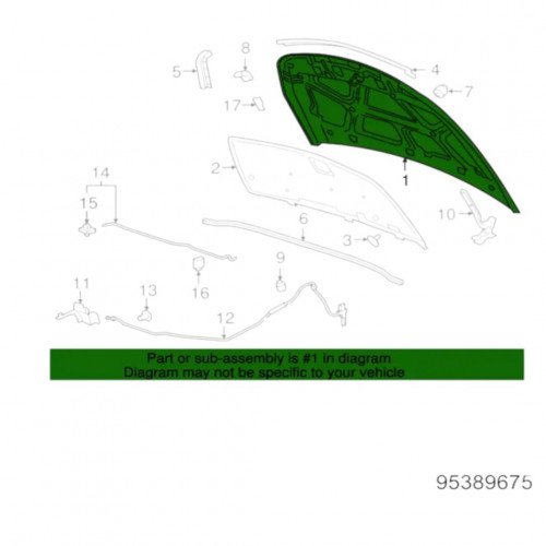 Капот AS08158667