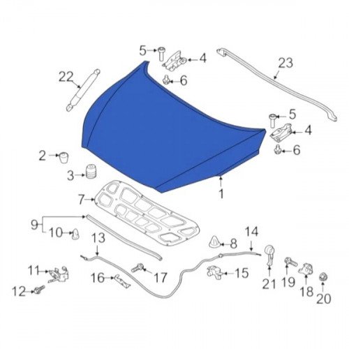 Капот AS08158690