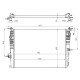 Радіатор охолодження AS04042085