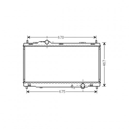 Радиатор охлаждения AS08158800