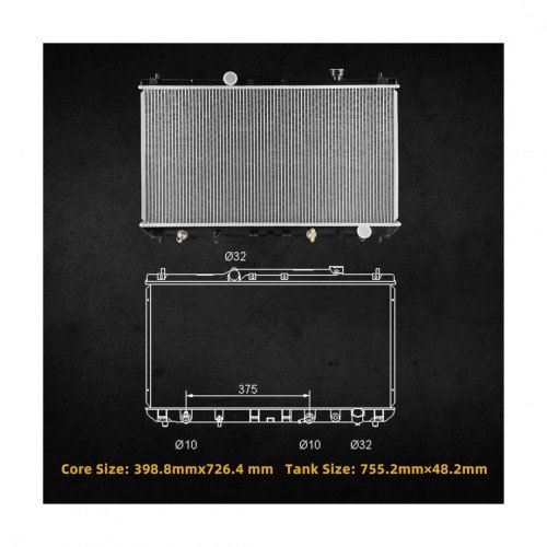 Радиатор охлаждения AS08158803