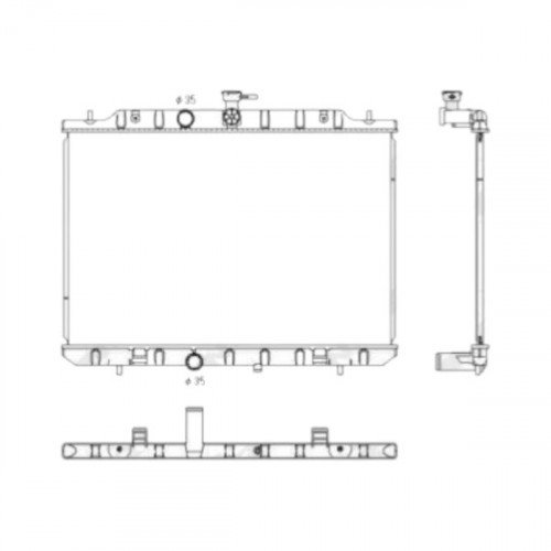Радиатор охлаждения AS08158897