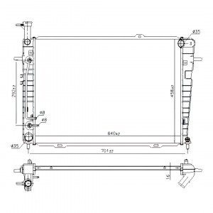Радіатор охолодження AS08158898