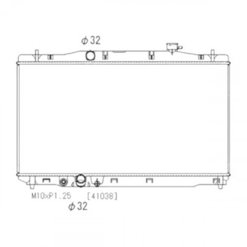 Радіатор охолодження AS08158946