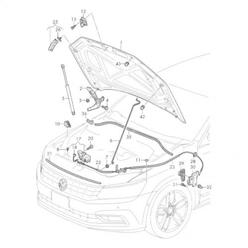 Капот AS08140861