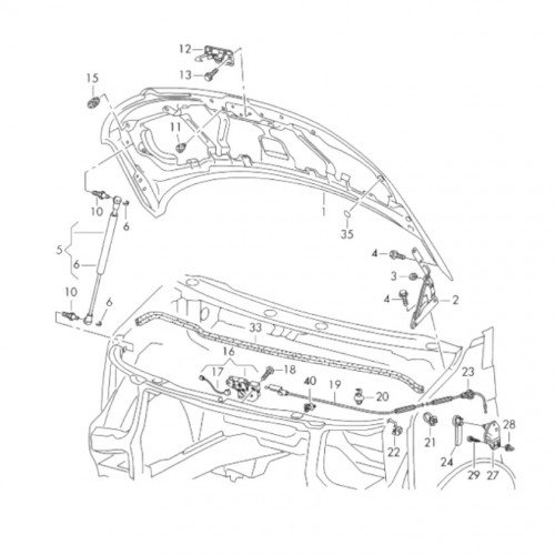 Капот AS08158270
