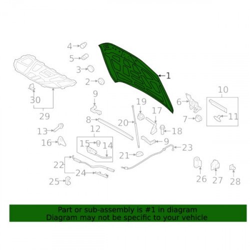 Капот AS08158559