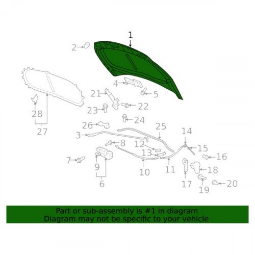 Капот AS08158561