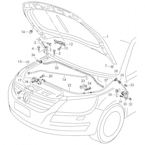 Капот AS08158561