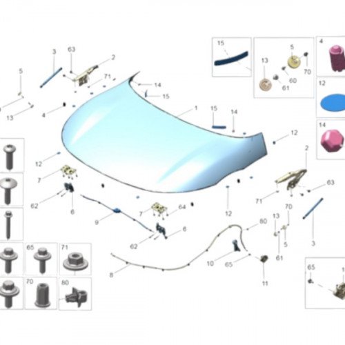 Капот AS08158419